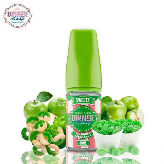 DİNNER LADY SALT LİKİT APPLE SOURS